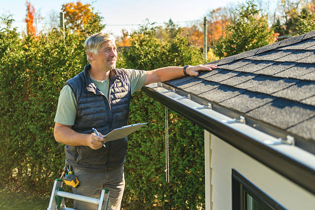 Professional Roofing technician working in Dorr, MI